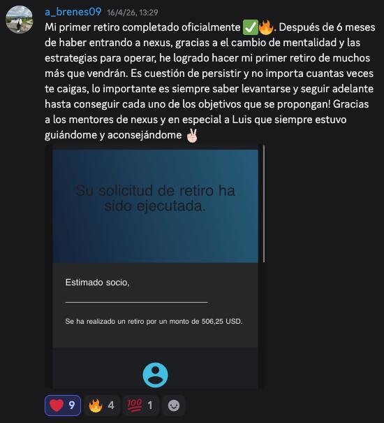 Retiro de a_brenes09 — estudiante de Nexus